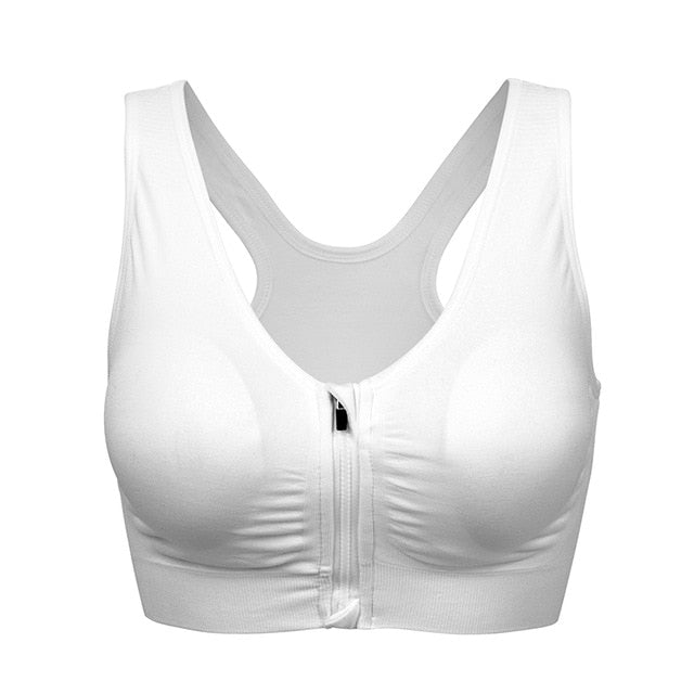 Brassière Femme Zippée - Confort et Maintien pour Fitness