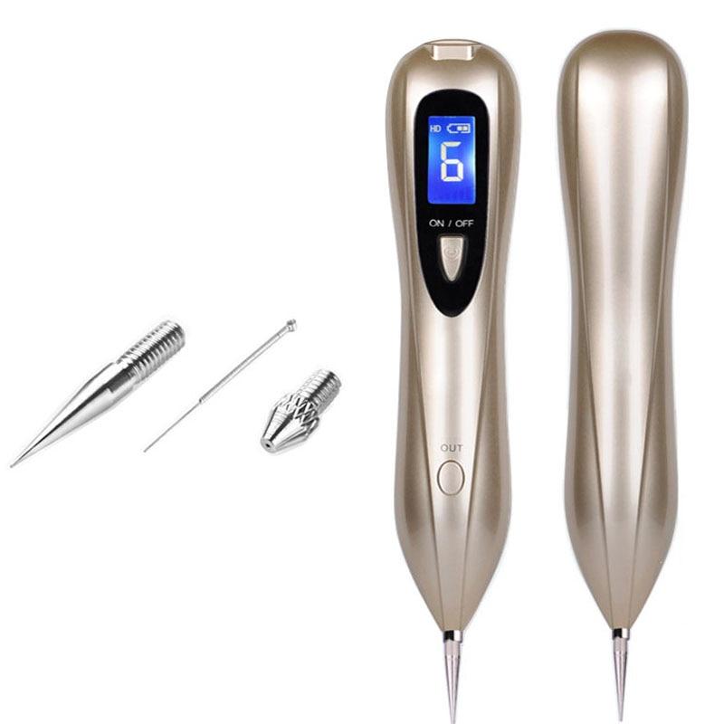 Laser Plasma Pen  LCD Skin Care Point Pen Skin Wart Tag Tattoo Removal Tools