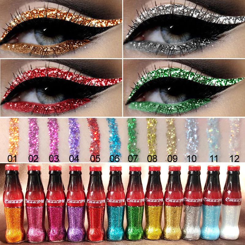 Glitter Makeup - Poudre Scintillante Waterproof | 12 Couleurs