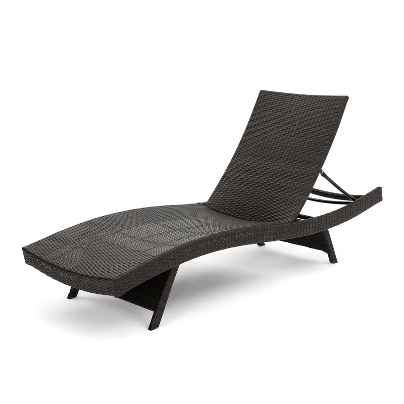 Chaise Longue SALEM en Rattan - Relaxation et Confort