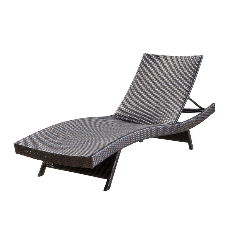 Chaise Longue SALEM en Rattan - Relaxation et Confort