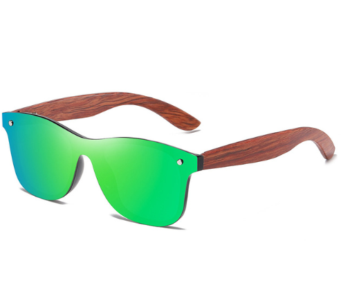 Lunettes de Soleil en Bois Bubinga - Polarized Fashion