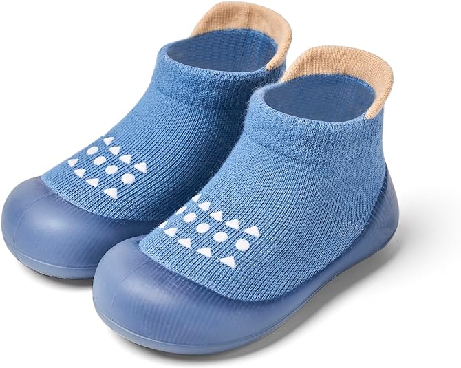 Chaussons pour bébés Chaussons de marche pour bébés Chaussons respirants antidérapants avec semelle souple en caoutchouc Bébés Garçons Filles Baskets - FlashesVente