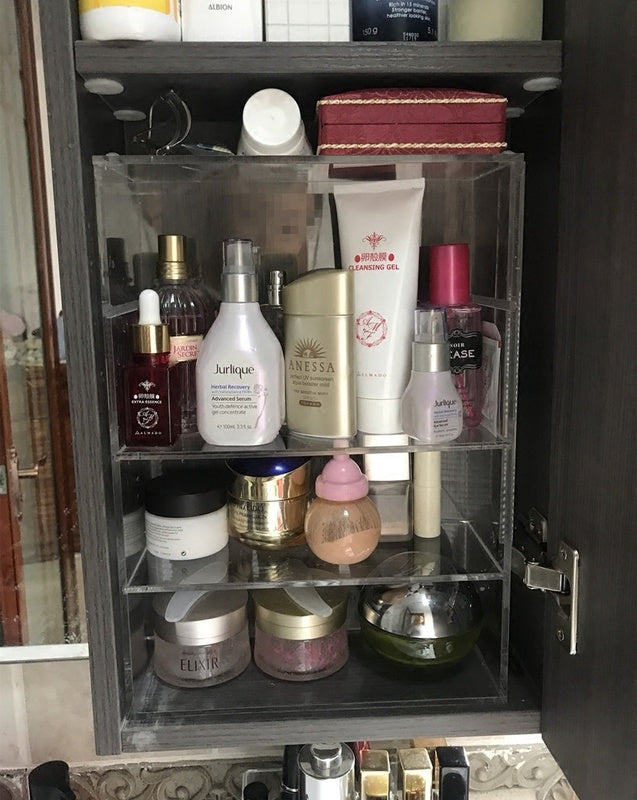 Boîte de Rangement Acrylique - Organisateur Cosmétique