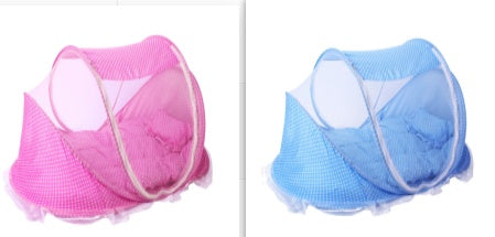 Foldable  Baby Bed Net With Pillow Net 2pieces Set - FlashesVente