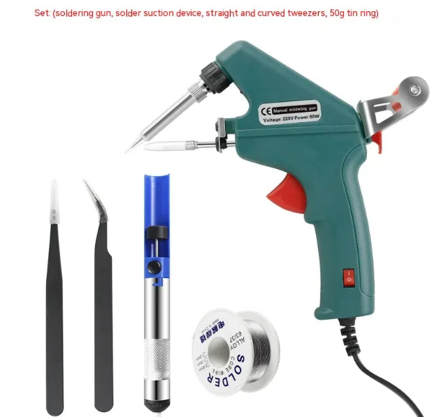 Manual Soldering Gun - FlashesVente