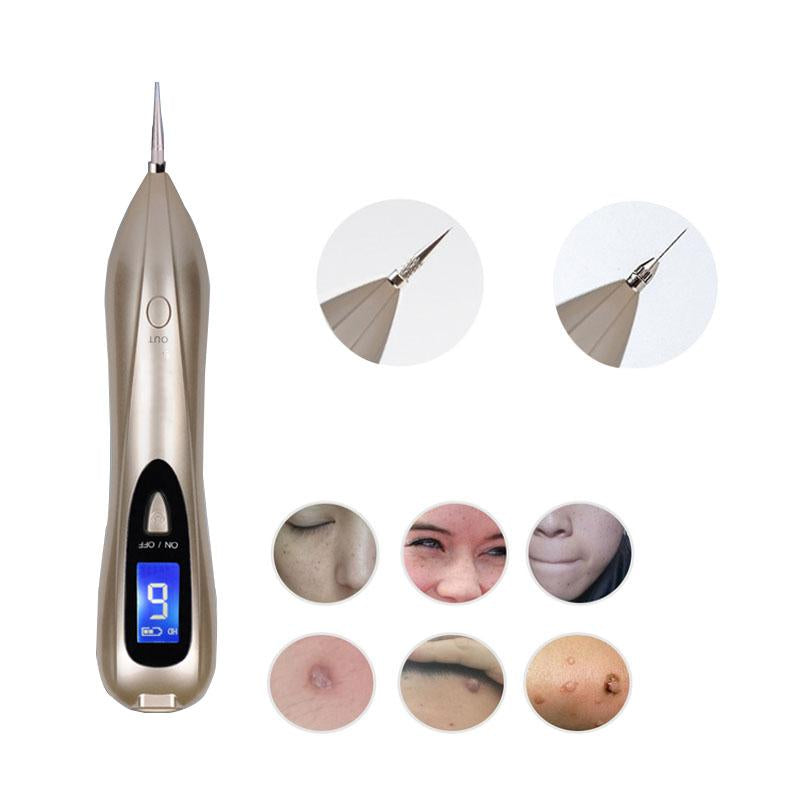 Laser Plasma Pen  LCD Skin Care Point Pen Skin Wart Tag Tattoo Removal Tools