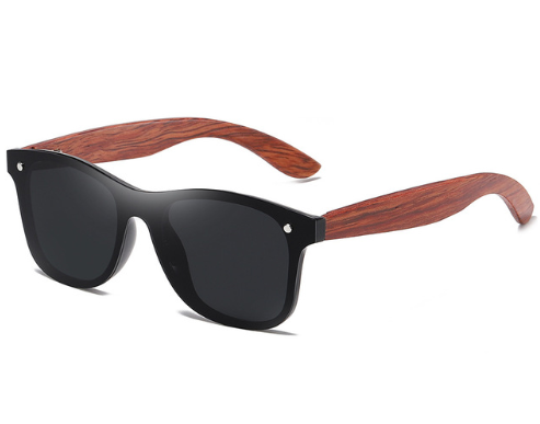 Lunettes de Soleil en Bois Bubinga - Polarized Fashion