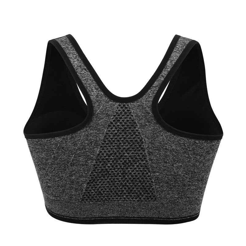 Brassière Femme Zippée - Confort et Maintien pour Fitness