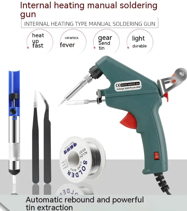 Manual Soldering Gun - FlashesVente