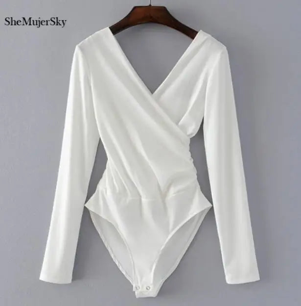 Bodysuit Femme SheMujerSky - Dos Nu et Élégant