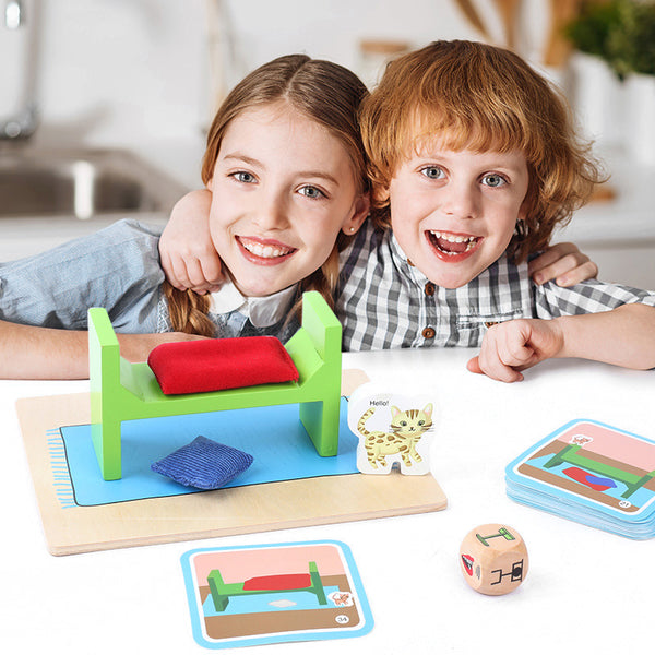 Offrez un cadeau intelligent et amusant ! Le puzzle "Little Beimao" stimule l'éveil et la pensée spatiale. ✨ #jeuéducatif #eveilenfant #cadeauenfant 