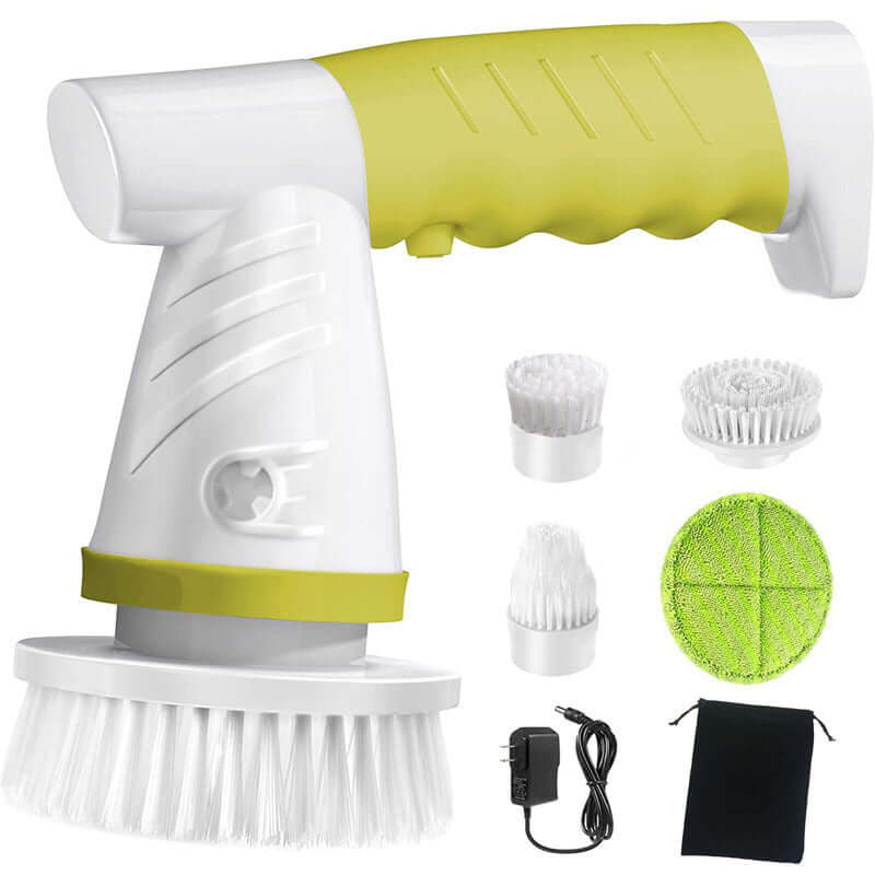 Nettoyez votre maison plus efficacement avec notre brosse de nettoyage électrique rechargeable. Idéale pour le sol, le carrelage et les surfaces vitrées !