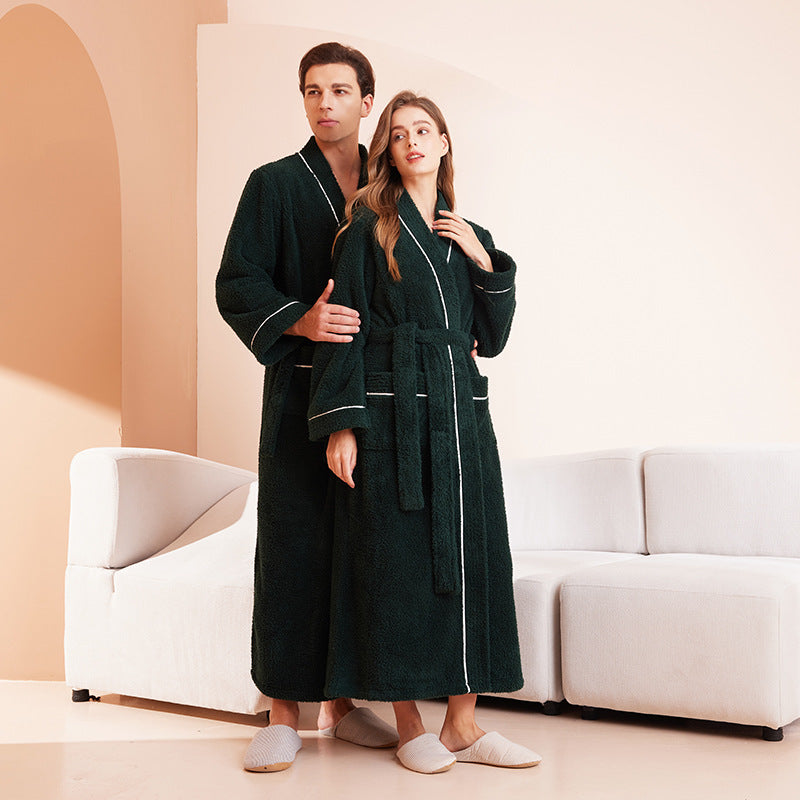 Pyjama en Flanelle pour Couples – Chaleur et Confort