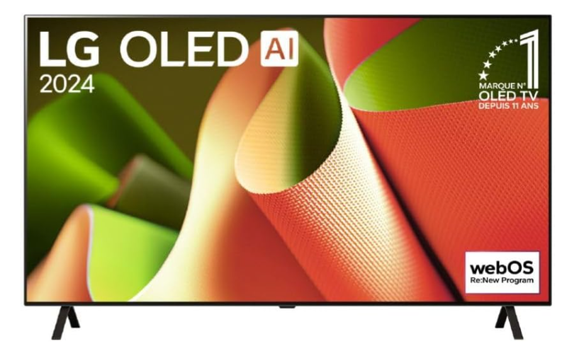 LG TV OLED 2024 | OLED65B4 | 65'' (164 cm) | OLED| Processeur α8 AI 4K |Dolby Vision & Atmos | Alexa [Classe énergétique F] - FlashesVente