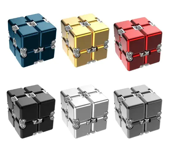 Metal Infinity Cube Stress Relief Toy - FlashesVente