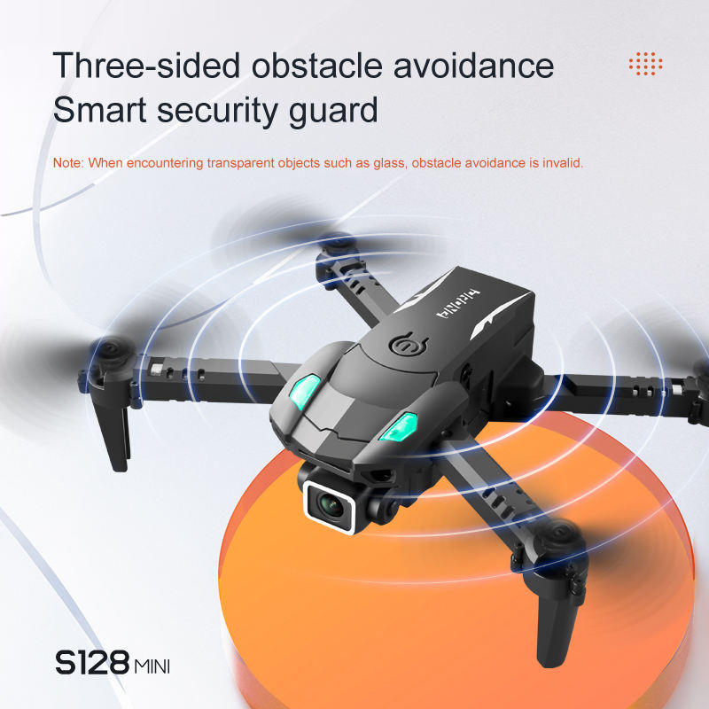 Découvrez le S128, un mini drone 4K intelligent avec évitement d’obstacles, stabilisation et fonctionnalités avancées. Compact, puissant et facile à piloter ! 